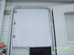 rv door window glass mod a door for