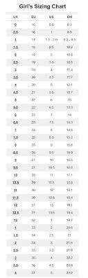 Disclosed English Shoe Size Conversion Chart Mens Size Chart