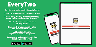 everytwo paycheck budget planner