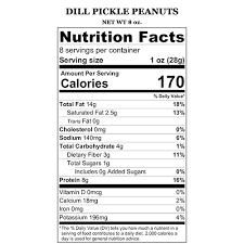 dill pickle peanuts now
