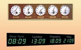 Time Zone Clocks Clock