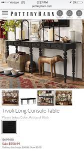 Pottery Barn Tivoli Long Console Table