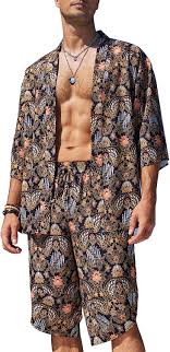 kimono robe jacket set