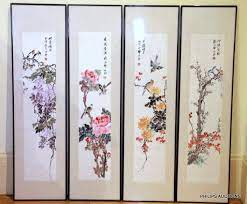 Chinese Four Seasons Bird Paintings