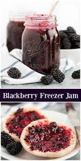 blackberry freezer jam recipe