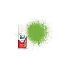 Humbrol Ad6038 No 38 Lime Gloss 150ml Acrylic Spray Paint