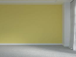 color carpet goes with yellow walls