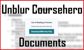 Free course hero unlock using bot 24/7. How To Unblur Coursehero Documents 2020 Guide Thetecsite