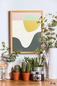 Free Mid Century Modern Wall Art Poster