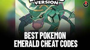 Pokemon Emerald Cheats (2022) – Game Shark Codes For GBA