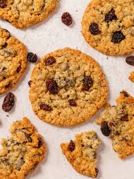 old fashioned oatmeal cookies with