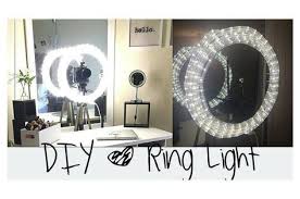 Easy Makeup Diy Ring Light For Beginners Makeup Tutorials Diy Ring Light Diy Makeup Lighting Diy Rings