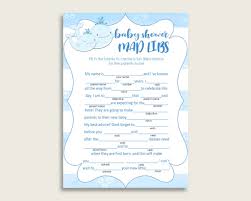 Print, fold, and amaze your friends with your new mystical powers. Blue White Mad Libs Baby Shower Boy Game Printable Whale Mad Libs Fun Studio 118