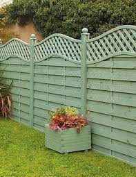 Garden Fence Paint Diy Garden Fence