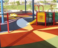 playgrounds rubber surfacing and