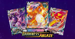 And let's go, eevee!, released on a home game console. Pokemon Darkness Ablaze Revealed As Next Sword Shield Tcg Set Cherry Collectables