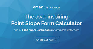 Point Slope Form Calculator