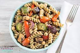 warm pasta salad with roasted