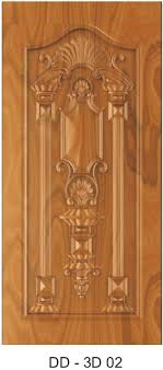 glossy dd 3d 02 designer wooden door