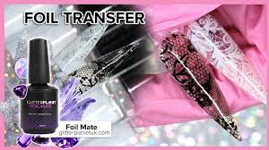 best lace nail foil transfer tutorial