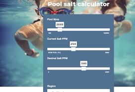 Website Update Pool Salt Calculator Dominion Salt