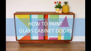 how to paint gl cabinet doors diy