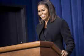 Degeneres continued to derail obama's book signing, switching up her signature phrase, when they go low, we go high to when we go low, we get high and confusing the former first lady as she. Uncharted Territory Michelle Obama S Becoming Complete With Stadium Tour Is A Publishing Unicorn Vanity Fair