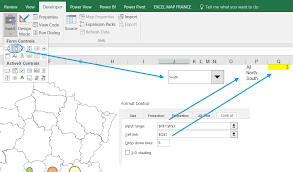 2 Ways To Filter The Bubble Chart On Excel Map Maps For