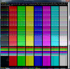 Command Line Script To Display All Terminal Colors Ask