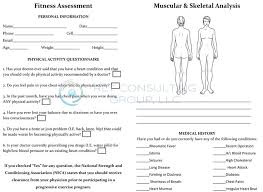 Personal Training Personal Training Fitness Assessment