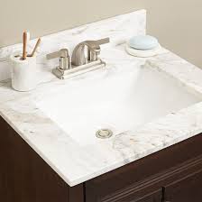 w marble single sink vanity top