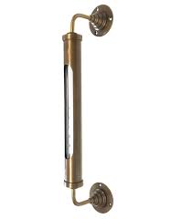 Wall Outdoor Thermometer Brass