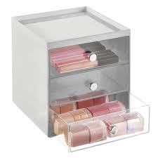 3 drawer organizer for makeup storage