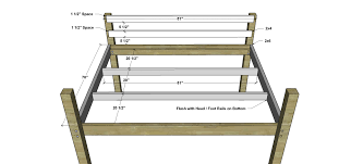 18 inch doll bunk bed plans. Free Diy Furniture Plans How To Build A Queen Sized Low Loft Bunk Bed The Design Confidential