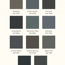 moody paint colors for cabinets