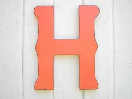 kids wall hanging wooden letters