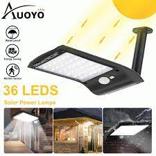 auoyo 36 led solar lights outdoor
