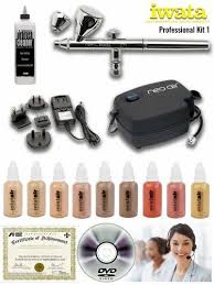 neo airbrush makeup kit