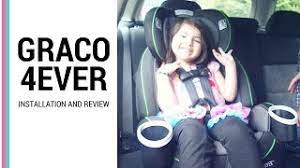how to install graco 4ever car seat