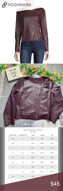Worthington Faux Leather Jacket Nwot Unworn Size Chart