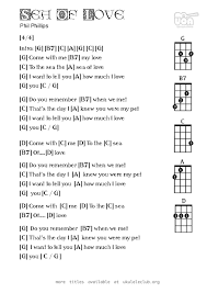 Knowing the basic chords is important, but in this series we'll get to know the wondrous world of the. Ukulele Chords Sea Of Love By Phil Phillips