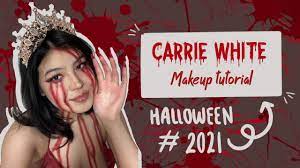 carrie white halloween makeup tutorial