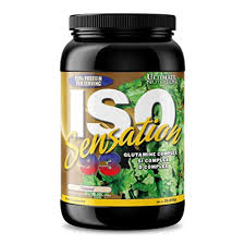 ultimate nutrition iso sensation 93 natural 2 lbs