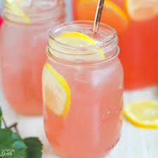 pink lemonade celebrating sweets