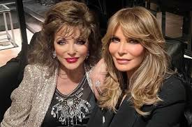 joan collins and jaclyn smith have