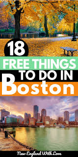 free things to do in boston