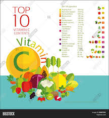 Vitamin C Vector Photo Free Trial Bigstock