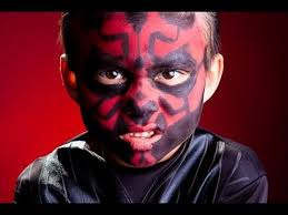 darth maul face makeup check it out