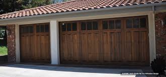full custom wood garage doors by elegant