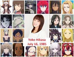 Yoko hikasa voice actor